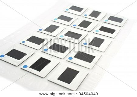 Diapositivas de color antiguo