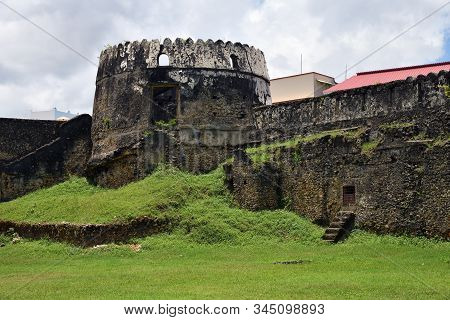 Zanzibar Architecture. The Old Fort Ngome Kongwe Building. Tanzania, Africa