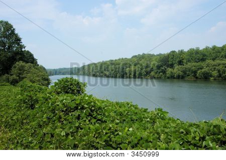 Vista fiume Catawba