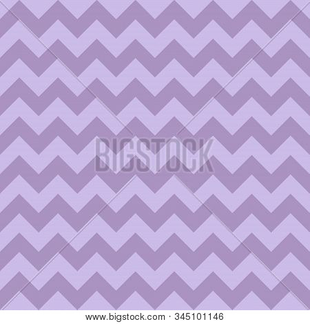 Abstract Lilac Geometric Zigzag Texture. Vector Illustration.