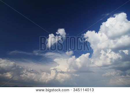Blue Sky Clear Beautiful Cloud Space Weather