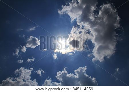 Blue Sky Clear Beautiful Cloud Space Weather