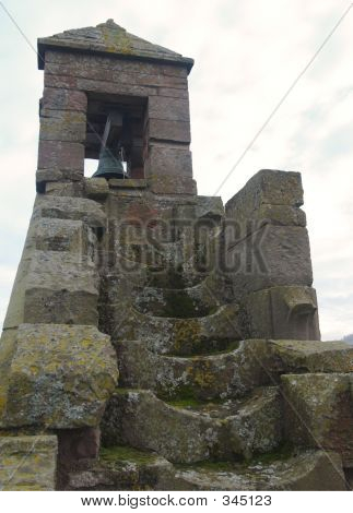 Melrose Abbey ruiny dzwonnicy