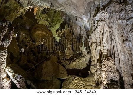 The  Prometheus Cave (also Kumistavi Cave) Near Tskaltubo In The Imereti Region, Georgia