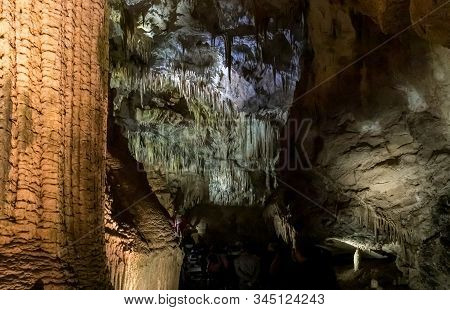 The  Prometheus Cave (also Kumistavi Cave) Near Tskaltubo In The Imereti Region, Georgia