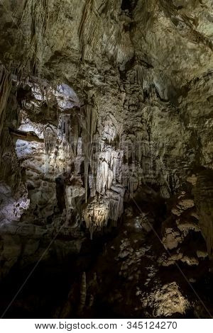 The  Prometheus Cave (also Kumistavi Cave) Near Tskaltubo In The Imereti Region, Georgia