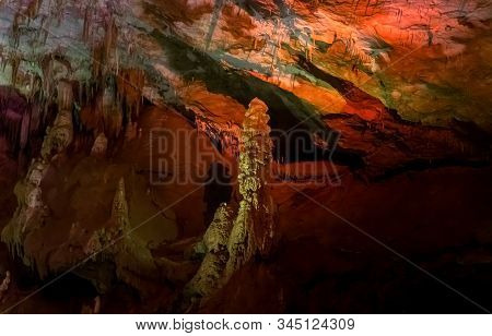 The  Prometheus Cave (also Kumistavi Cave) Near Tskaltubo In The Imereti Region, Georgia