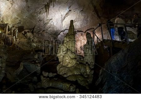 The  Prometheus Cave (also Kumistavi Cave) Near Tskaltubo In The Imereti Region, Georgia