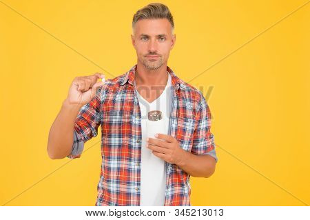 Side Effects. Medicines Concept. Hemp Derived Cbd. Food Additives Vitamins For Male Health. Vitamin 