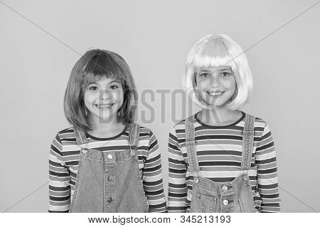 Anime Culture Influence. Invitation For Anime Party. Happy Little Girls Smiling Faces. Anime Fan. Ch