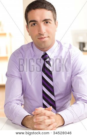 Alvorlige Business mand