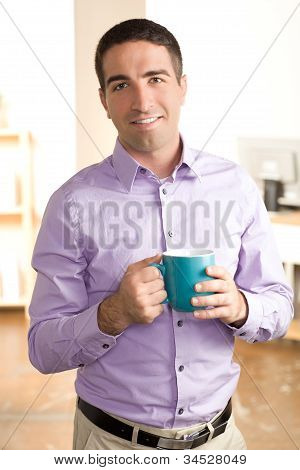 ธุรกิจหล่อคนดื่มกาแฟ