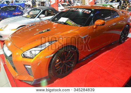 Pasay, Ph - Nov. 16: 2020 Nissan Gtr R35 At Manila Auto Salon On November 16, 2019 In Smx Convention