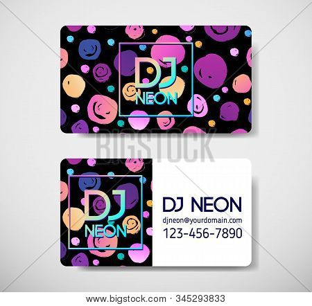 Retro Futurism Flyer Set. Vector Futuristic Synth Wave Illustration. 80s Retro Poster Background. Go