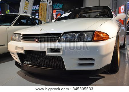 Pasay, Ph - Nov. 16: Nissan Skyline Gtr At Manila Auto Salon On November 16, 2019 In Smx Convention 