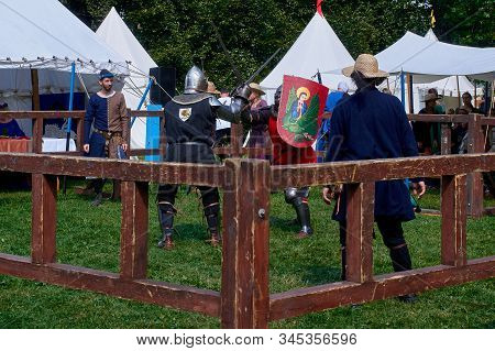 A Turnament Of Medieval Knights