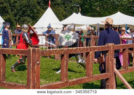 A Turnament Of Medieval Knights