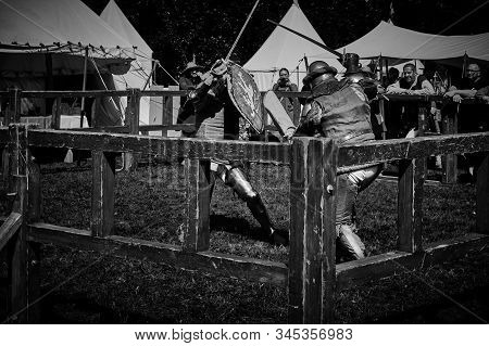 A Turnament Of Medieval Knights