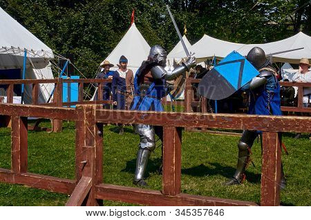 A Turnament Of Medieval Knights
