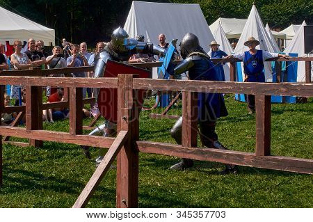 A Turnament Of Medieval Knights