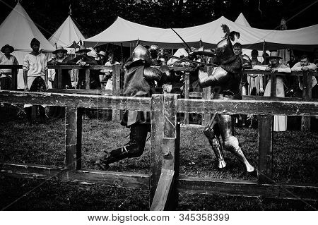 A Turnament Of Medieval Knights