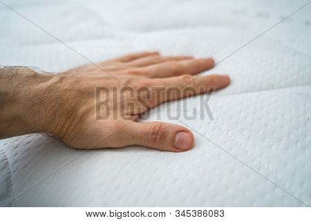 Hand Testing Orthopedic Memory Foam Core Mattress