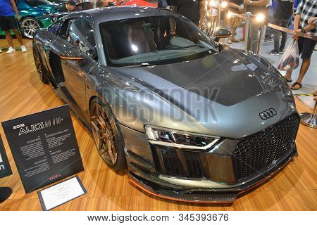 Pasay, Ph - Nov. 16: 2018 Audi R8 V10 At Manila Auto Salon On November 16, 2019 In Smx Convention Ce
