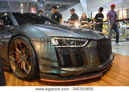 Pasay, Ph - Nov. 16: 2018 Audi R8 V10 At Manila Auto Salon On November 16, 2019 In Smx Convention Ce