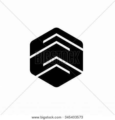 Amazing Logo Of Hexagon With Line Modification