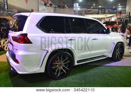 Pasay, Ph - Nov. 16: Lexus Lx 570 Suv At Manila Auto Salon On November 16, 2019 In Smx Convention Ce