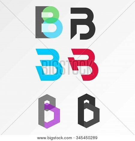 Some Designs From Letter B With Different Variations