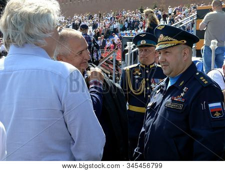 Moscow, Russia - May 7, 2019:commander-in-chief Of The Aerospace Forces Of The Russian Federation, C