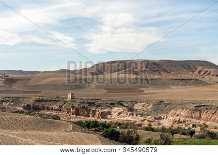 Desert Agafay Landscape, South Of Marrakech, Morocco
