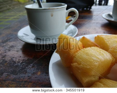 Delicious Fried Cassava, Brazillian Food, Morning Story