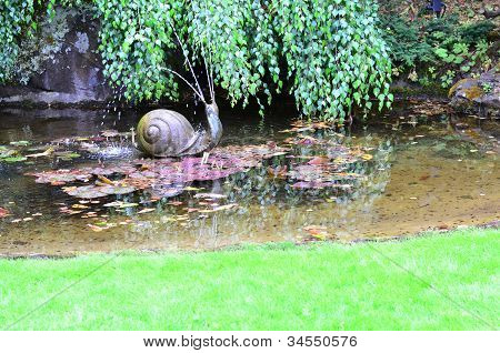 Schnecke-Brunnen