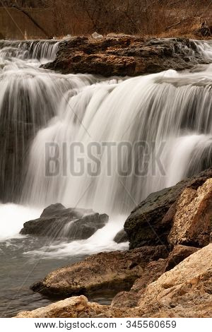 Grand Falls Is Located In Joplin, Missouri.  It Is The Widest Waterfall In The State Of Missouri.