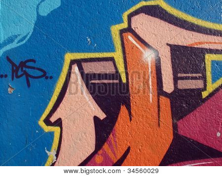 Graffiti-Hintergrund