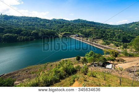 The Kotmale Dam Is A Irrigation Dam In Kotmale, Sri Lanka. The Second Largest Hydroelectric Power St