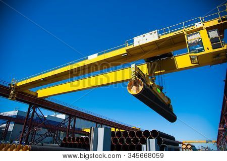 Manufacture Of Steel Pipes For The Subsea Gas Pipeline