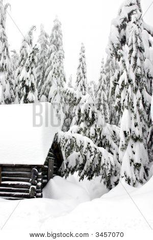 Vinter sommerhus