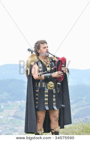 Bagpiper.