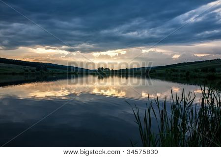 Evening on the Lake.