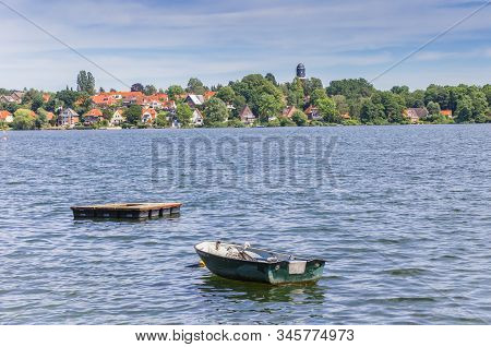 Little Boat In The Lake Near Plon, Germany