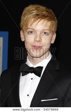 LOS ANGELES - 21 de abr: Cameron Monaghan na estréia da 'Baile' Walt Disney Pictures no El Cap