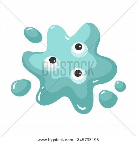 Bacteria Of Virus Vector Icon.cartoon Vector Icon Isolated On White Background Bacteria Of Virus .
