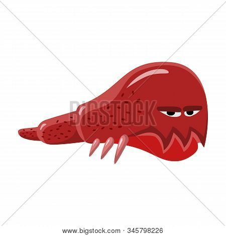 Germ Of Bacteria Vector Icon.cartoon Vector Icon Isolated On White Background Germ Of Bacteria.