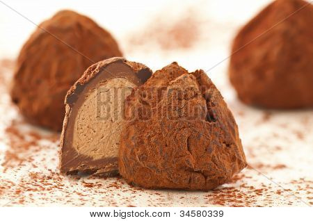 ช็อกโกแลต truffles