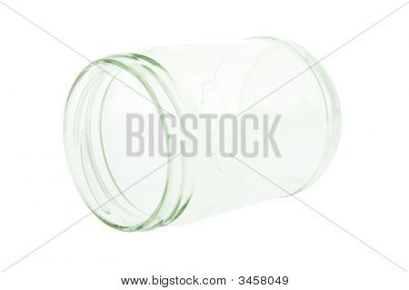 Empty Glass Jar