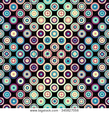 Geometric Abstract Pattern In Low Poly Style.