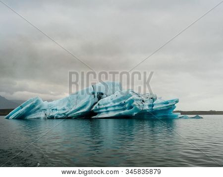 Iceland View Sky Landscape Travel Ice Iceberg Water Sea Coast